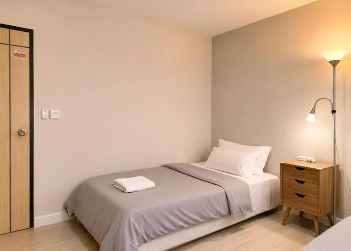 Apartment High Floor 1br For 3 Walk To Bts Center *